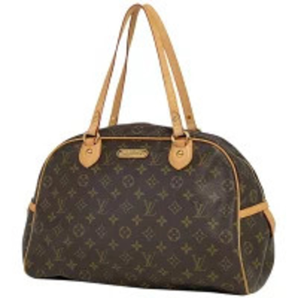 Louis Vuitton Montorgueil 2way Handbag Tote Bag Monogram Brown